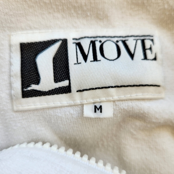 MOVE 80s white track pullover - Picture 9 of 14
